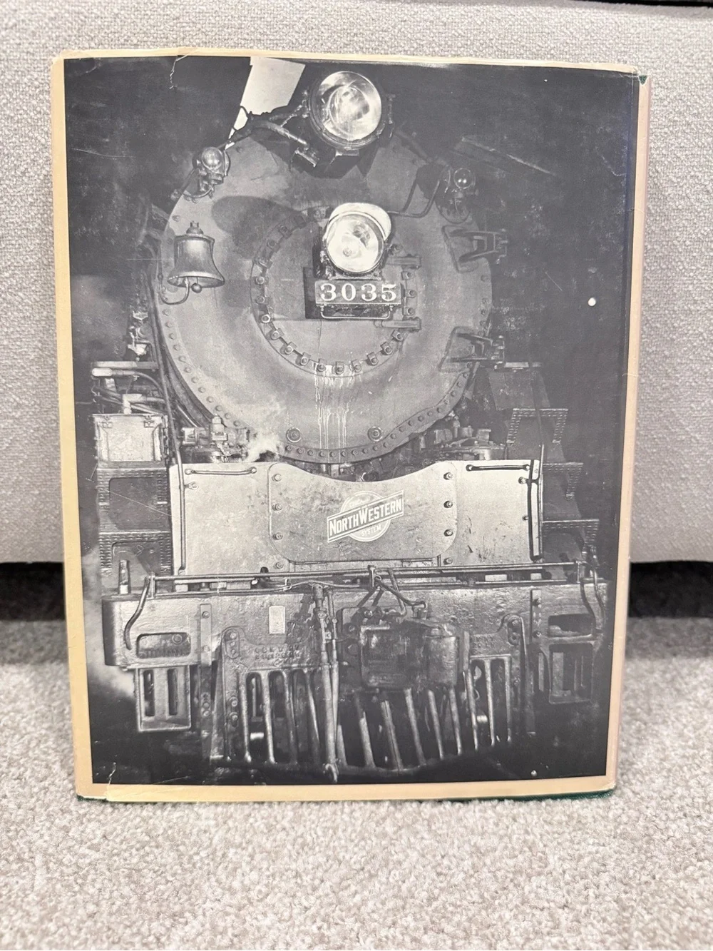 Antique North Western Steam Power book by C.T. Knudsen 1848-1955 signed copy!